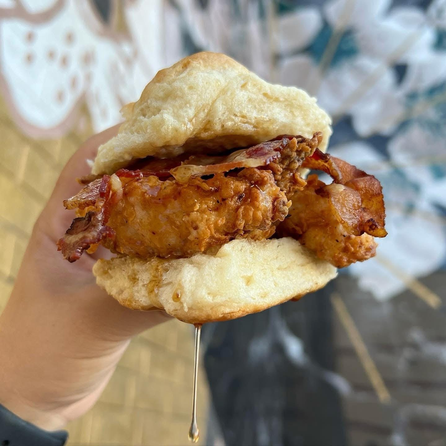 Chicken Maple Bacon Biscuit
